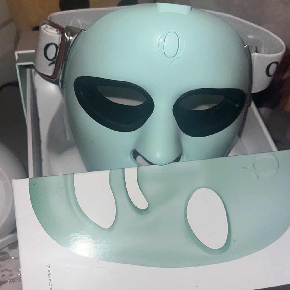 Light Green LED Facial Mask by Unbranded